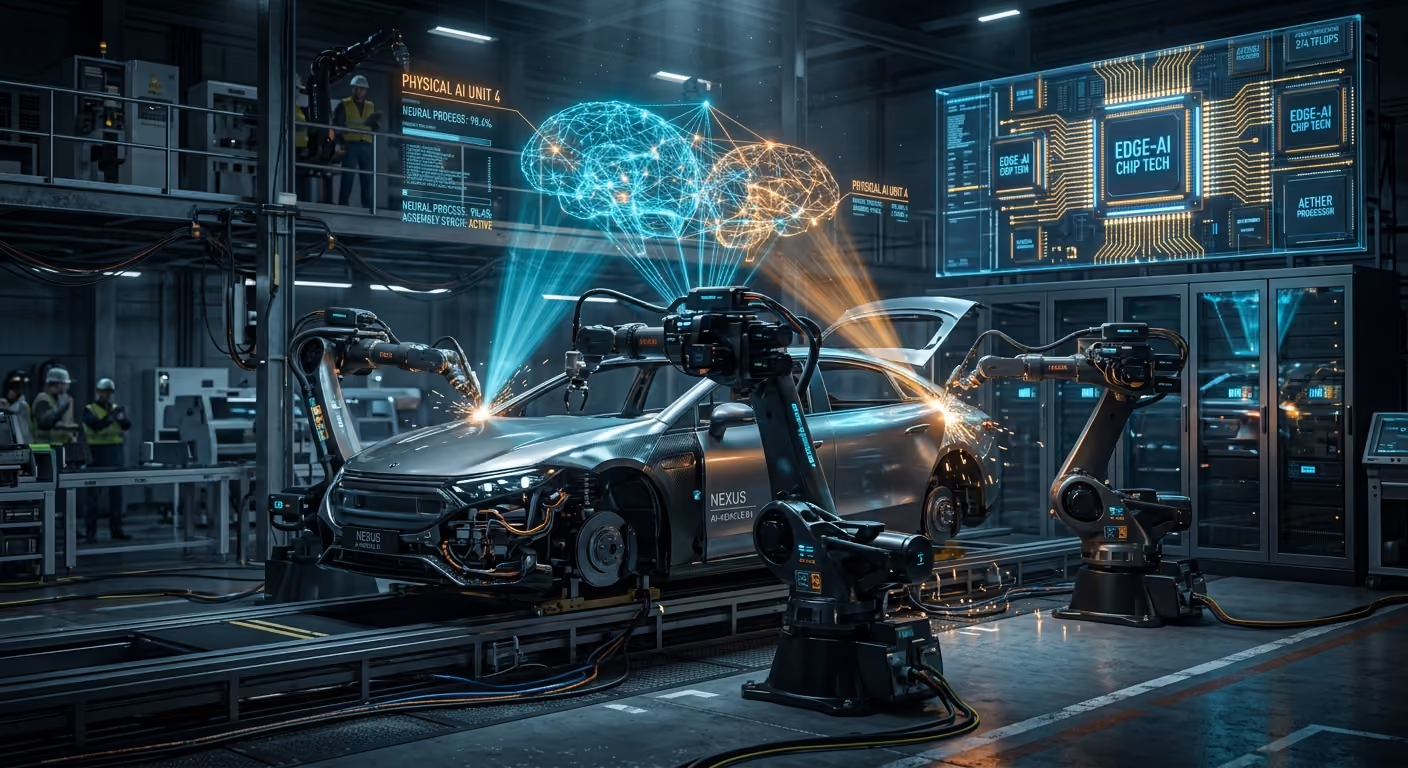 Cover photo for Microchip Acquires Hailo and Hyundai Bets Big on Physical AI in Silicon Valley
