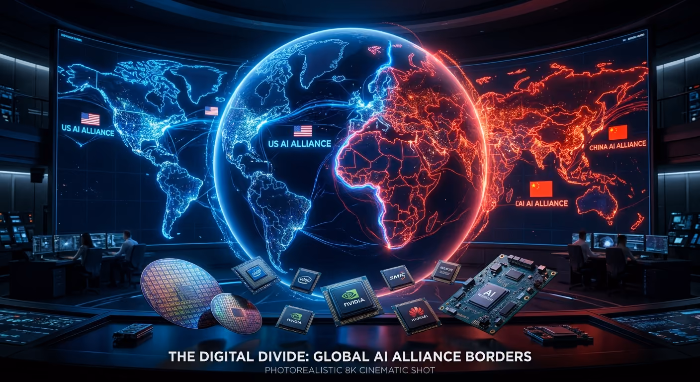 Cover photo for US Draws Red Line in AI Race as Geopolitical and Enterprise Stakes Escalate