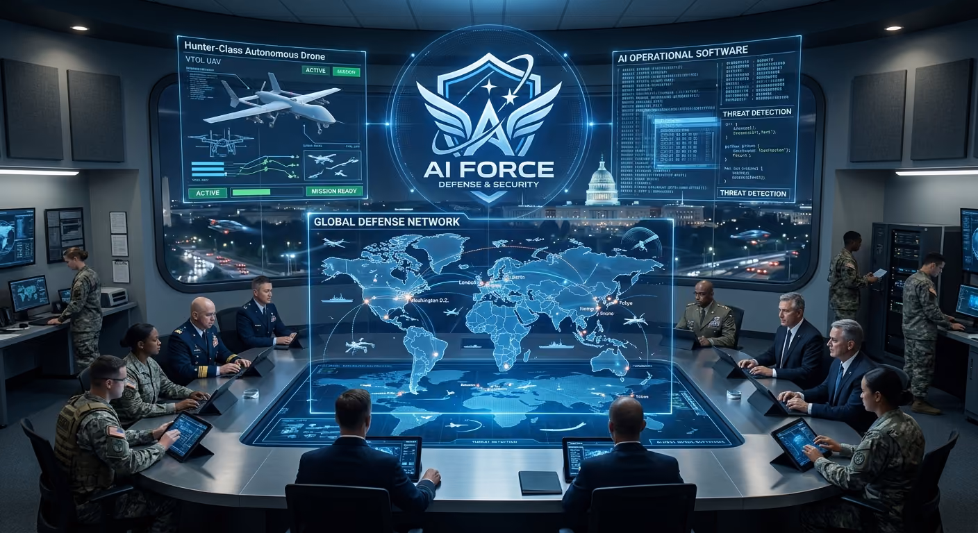 Cover photo for White House AI Force and Crowdsourced Renaming Spark National Tech Debate