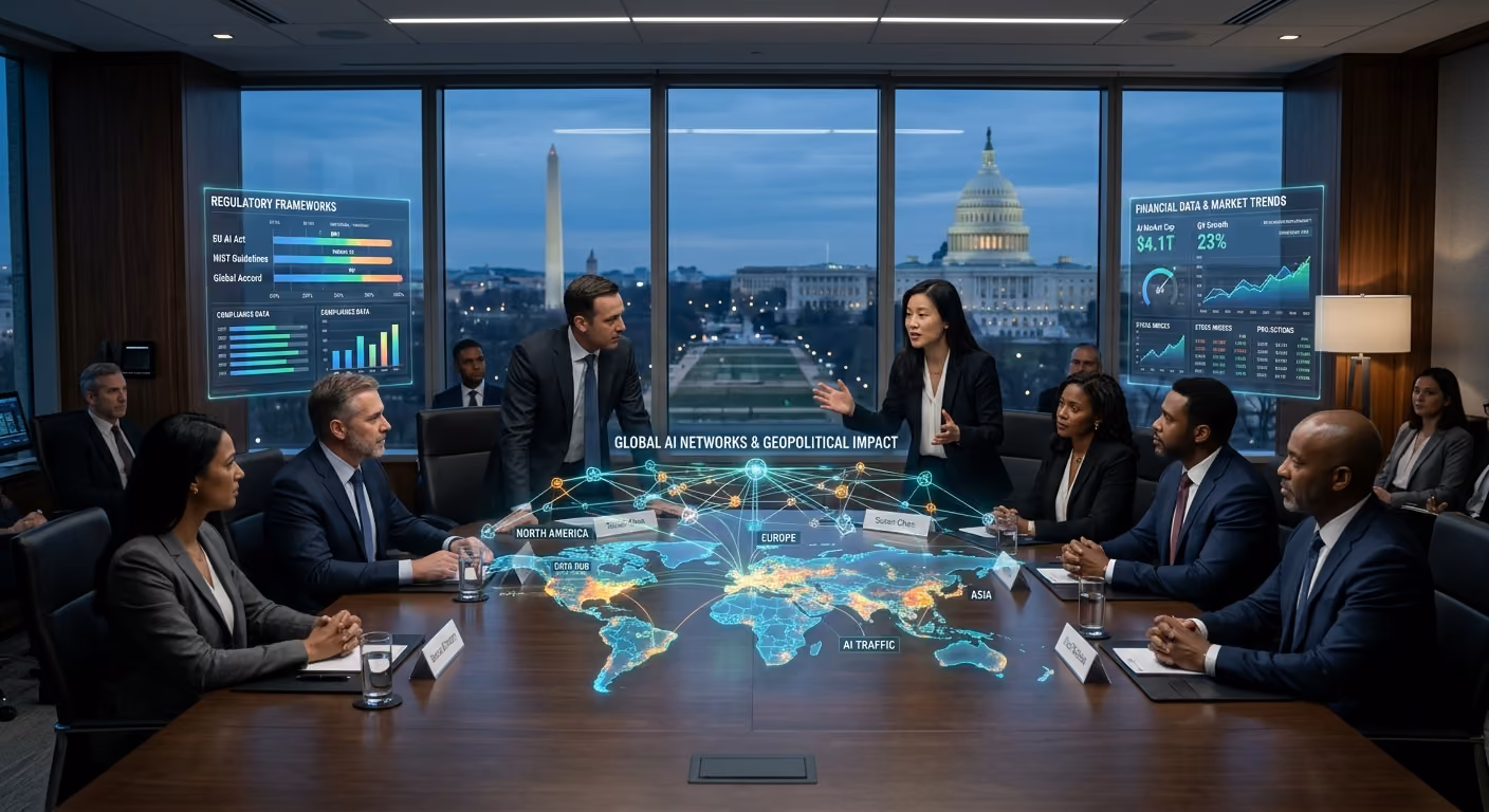 Cover photo for Trump Appoints Jay Clayton to Lead Federal AI Task Force as Global Governance Accelerates