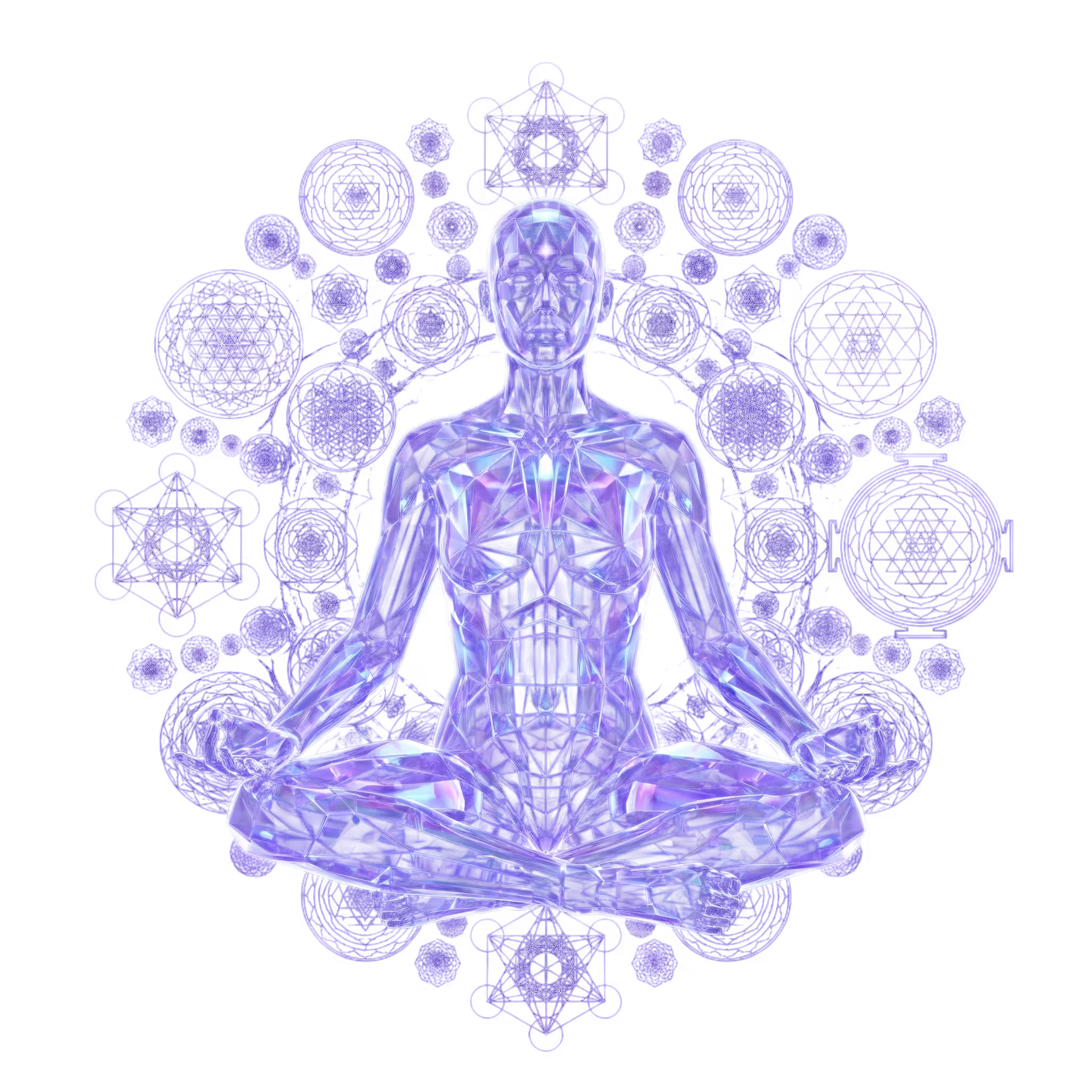 Pristine Crystalline Zen Form